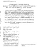 Cover page: THREE TEMPERATE NEPTUNES ORBITING NEARBY STARS* * Based on observations obtained at the W. M. Keck Observatory, which is operated jointly by the University of California and the California Institute of Technology. Keck time was granted for this project by the University of Hawai‘i, the University of California, and NASA.