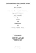 Cover page: Differential Item Functioning on the Parental Burnout Assessment