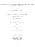 Cover page: Stress-Strain Response and Fracture Mechanics of the Cuboctahedral Lattice for Aerospace Applications