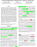 Cover page: Contextual Flexibility Guides Communication in a Cooperative Language Game