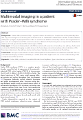 Cover page: Multimodal imaging in a patient with Prader–Willi syndrome