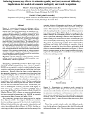 Cover page: Inducing homonymy effects via stimulus quality and (not) nonword difficulty: Implications for models of semantic ambiguity and word recognition