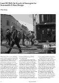 Cover page: Lund SUSeS: In Search of Strategies for Sustainable Urban Design [Dispatches]