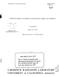 Cover page: CRUDE DYNAMICAL ATTEMPTS IN SUGAWARA'S THEORY OF CURRENTS