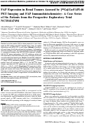 Cover page of FAP Expression in Renal Tumors Assessed by [68Ga]Ga-FAPI-46 PET Imaging and FAP Immunohistochemistry: A Case Series of Six Patients from the Prospective Exploratory Trial NCT04147494