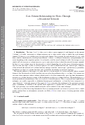 Cover page: Cost–Volume Relationship for Flows Through a Disordered Network