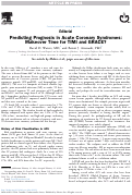 Cover page: Predicting Prognosis in Acute Coronary Syndromes: Makeover Time for TIMI and GRACE?