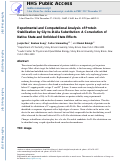 Cover page: Experimental and Computational Analysis of Protein Stabilization by Gly-to‑d‑Ala Substitution: A Convolution of Native State and Unfolded State Effects