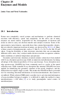 Cover page: Enzymes and Models