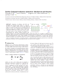 Cover page: Zeolite-Catalyzed Isobutene Amination: Mechanism and Kinetics