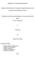 Cover page: Between soul and precision : Ernst Mach's biological empiricism and the social democratic philosophy of science