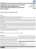 Cover page: Challenges and Complications in Freehand S2-Alar-Iliac Spinopelvic Fixation and the Potential for Robotics to Enhance Patient Safety