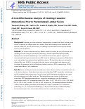 Cover page: A Cost-Effectiveness Analysis of Smoking-Cessation Interventions Prior to Posterolateral Lumbar Fusion.