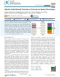 Cover page of Alkaline Earth Bismuth Fluorides as Fluoride-Ion Battery Electrolytes.