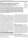 Cover page: MAPK6-AKT signaling promotes tumor growth and resistance to mTOR kinase blockade