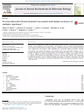 Cover page: Are low ultraviolet B and vitamin D associated with higher incidence of multiple myeloma?