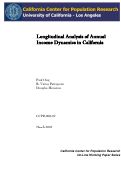 Cover page: Longitudinal Analysis of Annual Income Dynamics in California