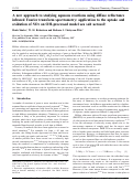 Cover page: A new approach to studying aqueous reactions using diffuse reflectance infrared Fourier transform spectrometry: application to the uptake and oxidation of SO2 on OH-processed model sea salt aerosol.