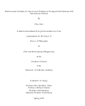 Cover page: Reinforcement Learning for Operational Problems in Transportation Systems with Autonomous Vehicles