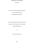 Cover page: Linear and Non-Linear Programming Techniques for System Identification and Green Engineering Applications