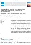 Cover page: Diagnosing Parkinsons disease and monitoring its progression: Biomarkers from combined GC-TOF MS and LC-MS/MS untargeted metabolomics.