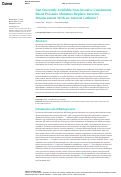 Cover page: Can Currently Available Non-invasive Continuous Blood Pressure Monitors Replace Invasive Measurement With an Arterial Catheter?