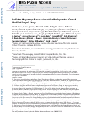 Cover page: Pediatric Moyamoya Revascularization Perioperative Care: A Modified Delphi Study.