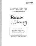 Cover page: ALPHA RADIOACTIVITY