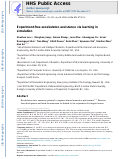 Cover page: Experiment-free exoskeleton assistance via learning in simulation.