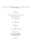 Cover page: The Work of Diaspora: Engaging Origins, Tradition and Sovereignty Claims of Jamaican Maroon Communities