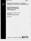 Cover page: Real-World Emissions from Model Year 1993, 2000, and 2010 Passenger Cars