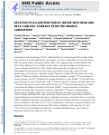 Cover page: Relation of allium vegetables intake with head and neck cancers: Evidence from the INHANCE consortium