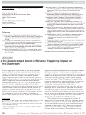 Cover page: The Double-edged Sword of Reverse Triggering: Impact on the Diaphragm.