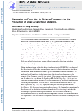 Cover page: Discussion on From Start to Finish: a Framework for the Production of Small Area Official Statistics.