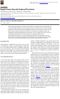 Cover page: Rapid-Onset Steroid-Induced Psychosis