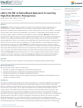 Cover page: L&amp;D in the ED: A Game-Based Approach to Learning High-Risk Obstetric Emergencies