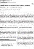 Cover page: The effect of elastic and viscous force fields on bimanual coordination.