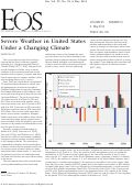 Cover page: Severe Weather in United States Under a Changing Climate