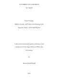 Cover page: Power Triangle: Military, Security, and Politics in the Shaping of the Egyptian, Iranian, and Turkish Regimes