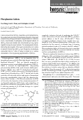 Cover page: Phosphazene Cations
