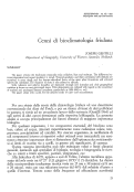 Cover page: Cenni di bioclimatologia friulana