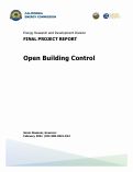 Cover page: Open Building Control