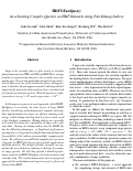 Cover page: HDF5-FastQuery: Accelerating Complex Queries on HDF Datasets using Fast Bitmap 
Indices