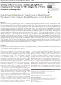 Cover page: Utility of fluorescence imitating brightfield imaging microscopy for the diagnosis of feline chronic enteropathy