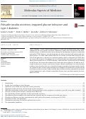 Cover page: Pulsatile insulin secretion, impaired glucose tolerance and type 2 diabetes