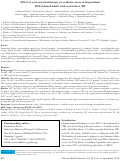 Cover page: Effect of anti-retroviral therapy on oxidative stress in hospitalized HIV-infected adults with and without TB