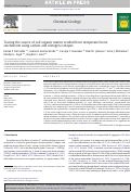 Cover page: Tracing the source of soil organic matter eroded from temperate forest catchments using carbon and nitrogen isotopes