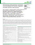 Cover page: International stroke genetics consortium recommendations for studies of genetics of stroke outcome and recovery