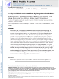 Cover page: Analysis of black carbon on filters by image-based reflectance.