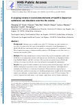 Cover page: A scoping review of social determinants of health's impact on substance use disorders over the life course